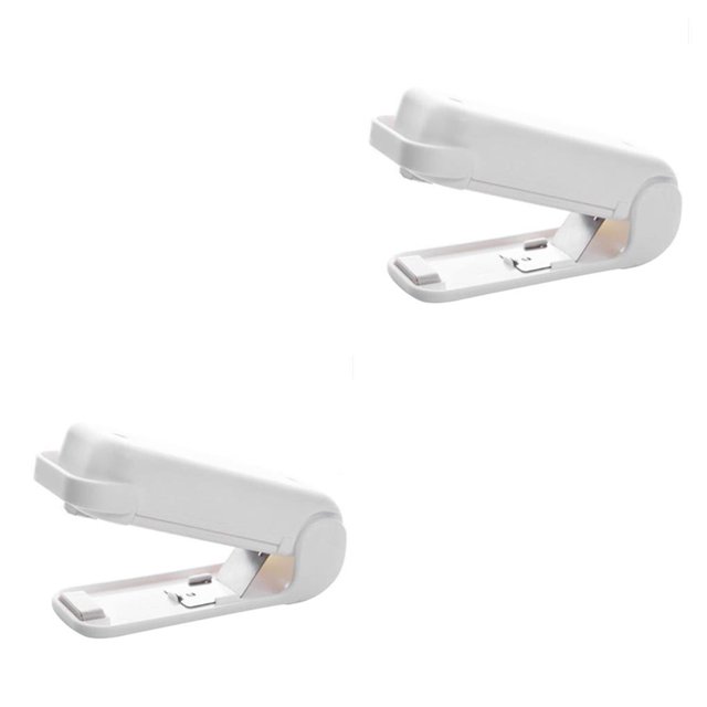 Toystoory Mini máquina de sellado, calefacción eléctrica doméstica eficiente, sellador de bolsas de alimentos, accesorio de conservación, Como se muestra 10 cm * 6 cm * 3.5 cm 2piezas