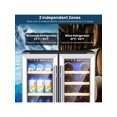 thumbnail image 5 of 24'' Dual Zone Wine And Beverage Cooler Refrigerator Dual Control Refrigerator, 5 of 5
