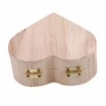 thumbnail image 4 of Caja de almacenamiento con forma de corazón, contenedor para decoración del hogar, manualidades DIY, caja organizadora de madera para niñas y mujeres,, 4 of 9
