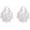 Silver, variant on Pearl Chunky Gold Hoop Earrings for Women Trendy Stack Small Pearl Hoop Earrings