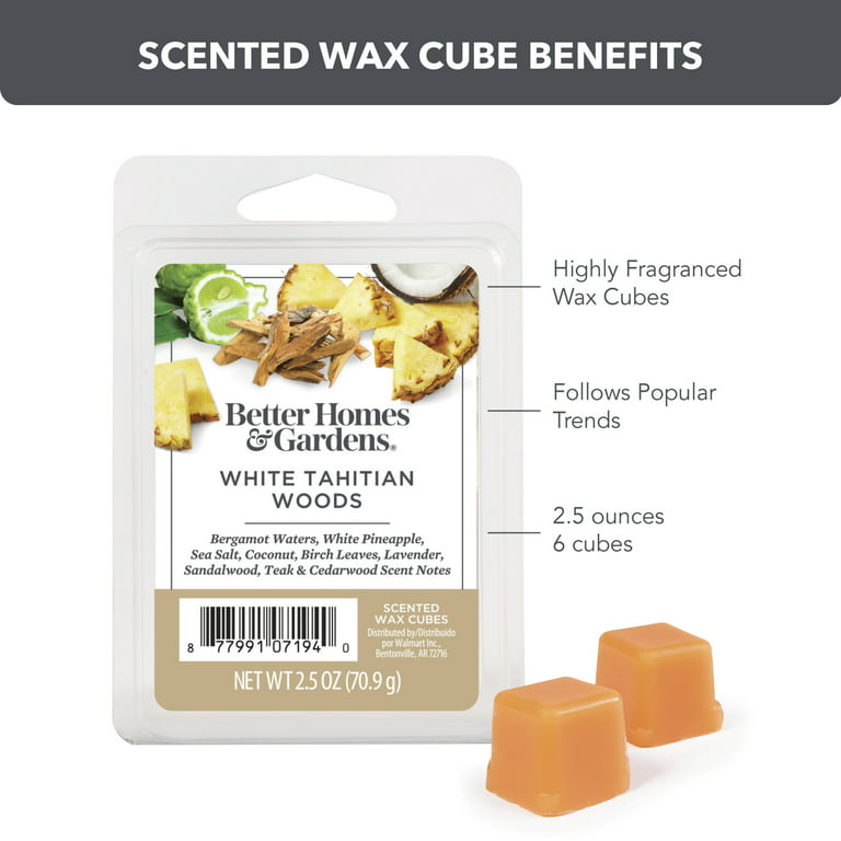 Scented Wax Melts Wax Cubes - Wax Warmer Cubes/Tarts - Soy Wax Air  Freshener - Cinnamon, Pumpkin, Bamboo, Passion Fruit, Rosemary, Watermelon,  Honey