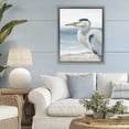 thumbnail image 3 of Stupell Industries Rustic Lodge Left Gazing Heron Gray Floating Frame Canvas Art, 25 x 31, by Nan, 3 of 8