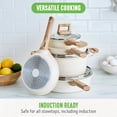 thumbnail image 5 of GreenLife - Juego de utensilios de cocina antiadherentes de cerámica de 8 piezas, apto para inducción, no tóxicos, sin PFAS, apto para lavaplatos, juego de cocina, olla de almacenamiento, cacerolas y, 5 of 5