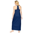 thumbnail image 2 of Dreams & Co. Plus Size Breezy Eyelet Knit Long Nightgown, 2 of 6