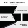 thumbnail image 4 of OULII Photo Reflector Photography Boards Acrylic White Protect Objects from Scratches Indoor Shooting 1Pcs, 4 of 8