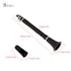 thumbnail image 5 of Advancent B Clarinete plano Instrumento de viento de Musical Sonido maravilloso Decoración profesional Principiantes Estudiantes Banda Accesorios para instrumentos musicales juego de clarinete, 5 of 6