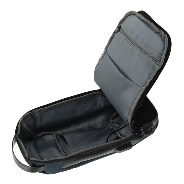 La mochila del pecho, mochila USB de la honda previene aduana de los bolsos del pecho de la mochila del hombro dirigida