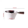 thumbnail image 3 of Medidora de Acero Inoxidable de 90 Ml, Tazas de Café Expreso, Jarra Pequeña para Café, Leche, Jarra, de Café Expreso, Medida, Cocina,, 3 of 8
