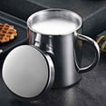 thumbnail image 4 of Taza de café con aislamiento térmico de 200 ml, taza de café de acero inoxidable de doble pared para oficina en casa, taza de viaje con aislamiento al vacío, taza reutilizable ecológica, 4 of 5