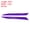 Purple, variant on Uxcell Arrow Vanes Turkey Archery Arrows Feathers Fletching, Right Wing Fit for Hunting Target Shooting - Knife Shaped Purple