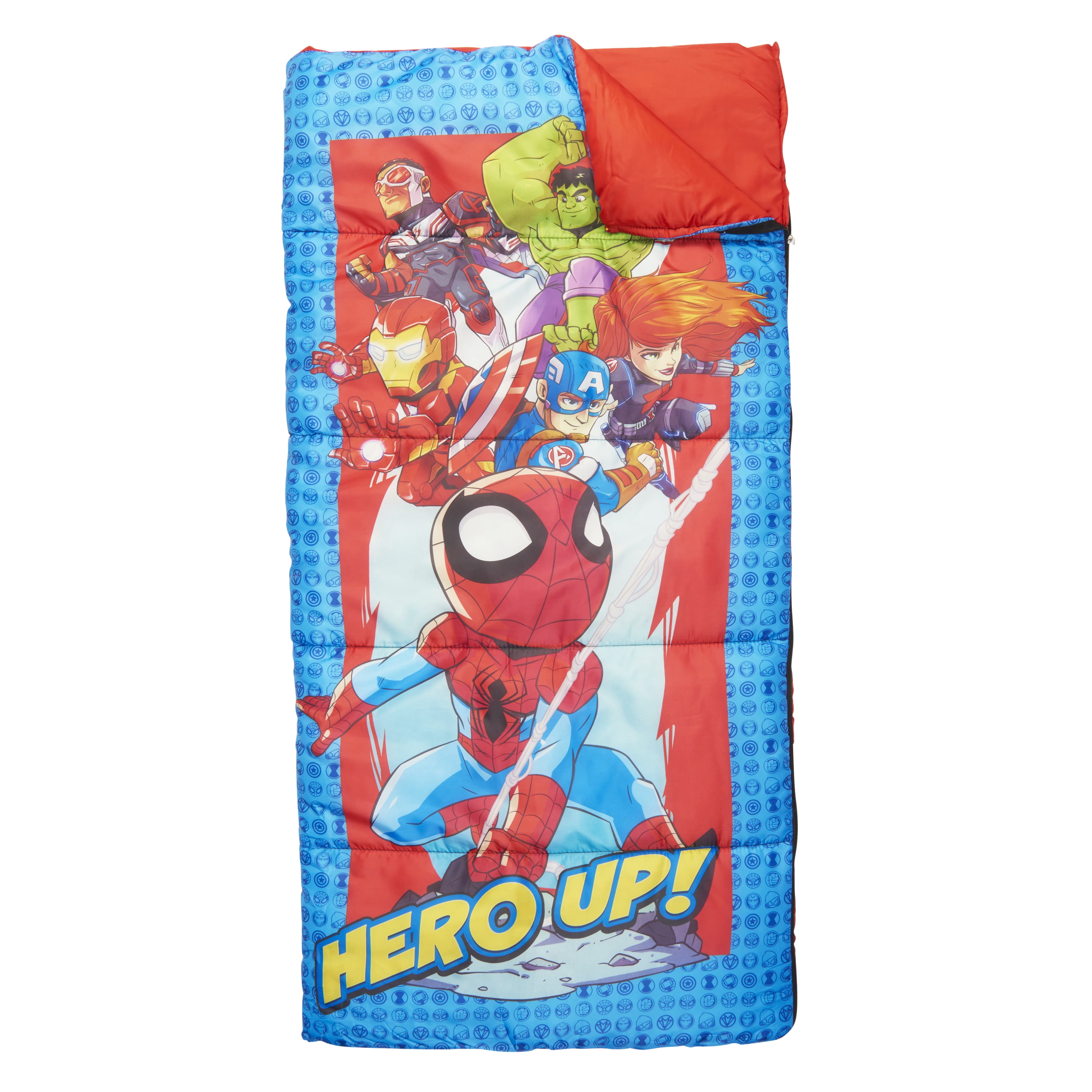 Marvel Super Hero Adventures 45 Degree Sleeping Bag Walmartcom