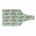 thumbnail image 1 of Luau Cutting Board, Print of Hawaiian Hibiscus Monstera Palm Leaves Blossoming, Decorative Tempered Glass Cutting and Serving Board, in 3 Sizes, by Ambesonne, 1 of 2