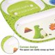 thumbnail image 4 of Kid Plate Set, Baby Dinnerware for Child Toddlers Feeding Divided Plate, BPA Free, Food-Safe, 4 of 5