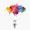 3pcs, variant on Skydiving, Skydiver Parachute, Parachuting. Watercolor Illustration Er, Phone Decal Water Bottle Stickers Car Decals, Funny Birthday Gift
