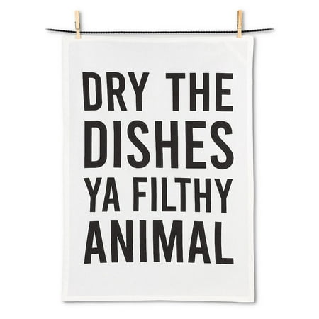 

Set of 1 Cheeky Filthy Animal Tea Towel