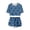 A-Blue92, variant on JAJAHO Girls Short Sleeve Set Summer Outfit Cartoon Dinosaur Crop Top And Shorts 2 Piece Set For Kids Teens 4-14Y Soft Outfits