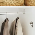 thumbnail image 7 of OxyLife Wardrobe Armoire with Clothing Rod and Storage Shelves, 70.9"H, 7 of 7