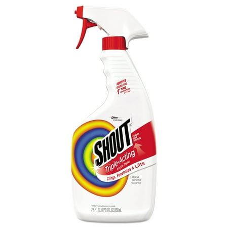 Shout Triple-Acting Laundry Stain Remover, 22 Ounces