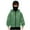 Green, variant on CYRBOKO Kids' Jackets with Face Mask, Thermal Sports Full Zip Hooded Outerwear for Cycling Red Size 10-11 T