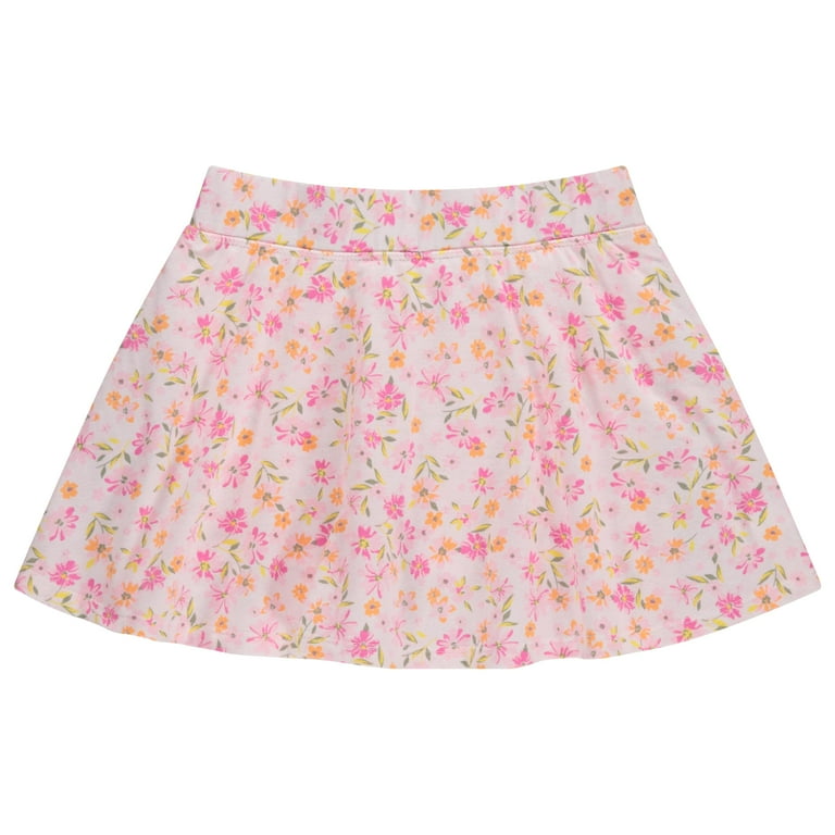 BTween Girls Pack Skorts Scooter Skirts with Shorts Floral