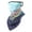 Style2, variant on Neck Face Mask with Ear Loops, Neck Gaiter Bandana Face Mask, Face Coverings Scarf-Style3