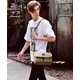 thumbnail image 2 of CHAO Khakishoulder Bag Bolso de Lona Bolsos de Hombro Unisex Bolso de Mensajero para iPad de 7,9 Pulgadas Maletín Hombres/Mujeres Bolso de Gimnasio Mochila Escolar de Trabajo, 2 of 5