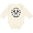 thumbnail image 3 of Inktastic Little Panda Boys or Girls Long Sleeve Baby Bodysuit, 3 of 5
