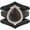 Black and Rose Gold, variant on Pear Silicone Ring with Metal Frame & Stones – Includes 2 Stackable Bands | Patented Design by Rinfit