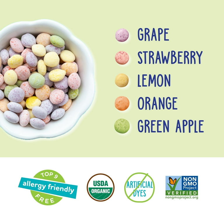 YumEarth Organic Giggles, Chewy Candy, Sour Fruit Flavors, 5 oz