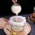 thumbnail image 3 of Colador de Jugo de 2 Piezas Colador de Alimentos de Nylon de PláStico Colador de de Yogur con Manejar para Jugo de Cocina 100/400, 3 of 5