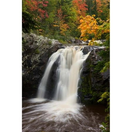 Posterazzi PDDUS50BJA0013 Wi Pattison Sp Little Manitou Falls Black River Poster Print by Jaynes Gallery - 19 x 29 (Best Maid Cookies River Falls Wi)