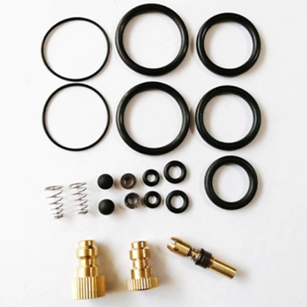 Pump Spare Kits PTFE Piston Replacement 20pcs/set Sealing 4500PSI Copper 
