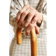thumbnail image 5 of Bastón de madera Carex, mango redondo con acabado en fresno natural y punta de goma, estilo tradicional para hombres y mujeres, 91 cm de alto, 22 cm de diámetro. Acabado en fresno natural., 5 of 5
