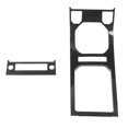 thumbnail image 1 of Embellecedor del panel de la consola central ANGGREK Cubierta de Plástico ABS Estilo de fibra de carbono 2 piezas para Land Rover Range Rover Evoque 2012-2017, 1 of 8