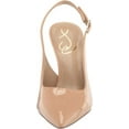thumbnail image 2 of Sam Edelman Hazel Sling Beige Blush Stiletto Heeled Pointed Toe Dress Pumps (Beige Blush, 12), 2 of 6