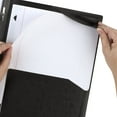 thumbnail image 4 of Five Star Stay-Put Plastic and Prong Folder, Black, 4 of 9