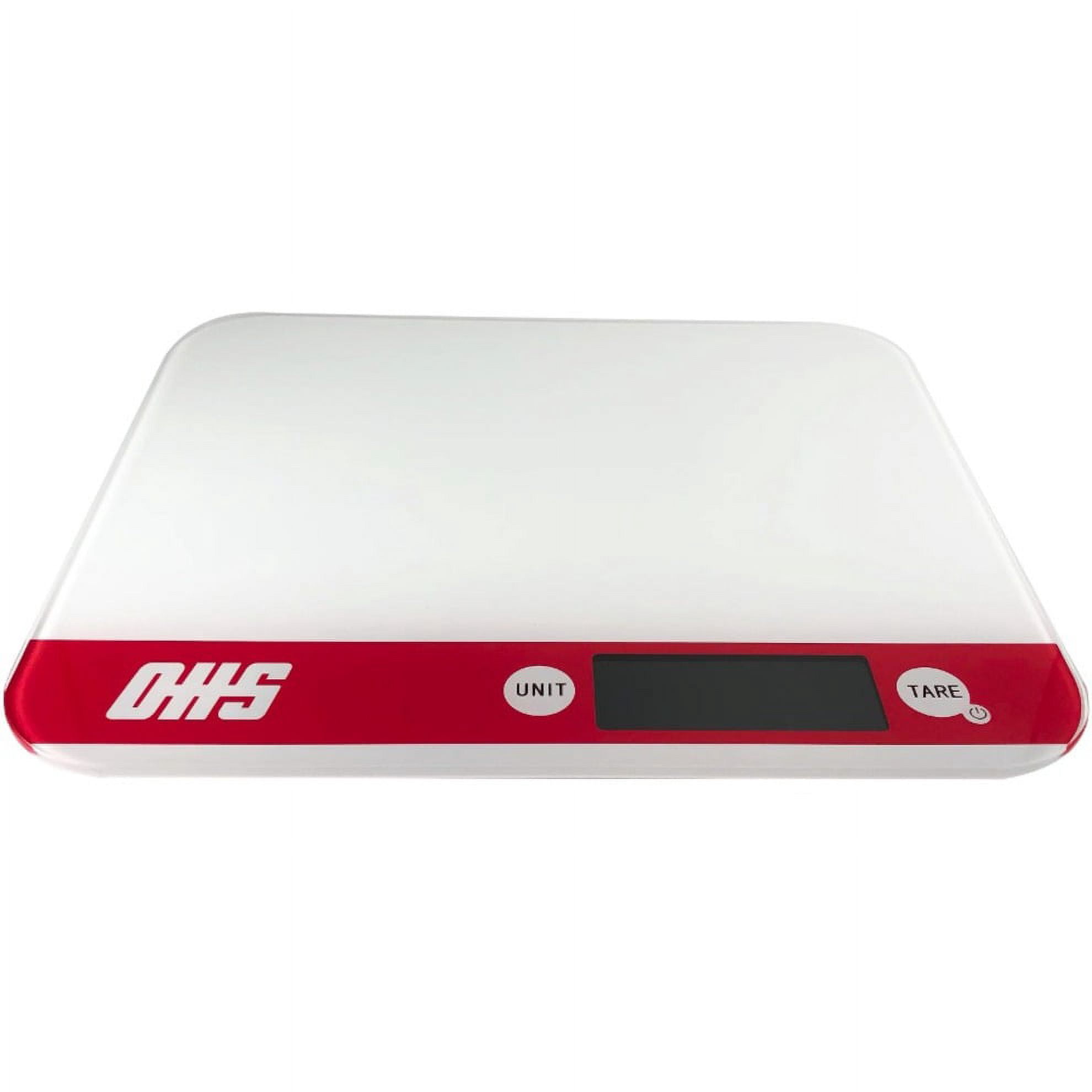 OHS METEOR Tempered Glass Kitchen Scale