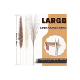 thumbnail image 3 of Pampas Secas Flores Artificiales 63 pcs Beige/Cafe/Blanco, 3 of 3