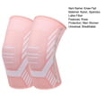 thumbnail image 7 of 1 Pair Sports Knee Brace Non-slip Breathable Stretch Men Women Fitness Joint Protector Spring Strip Knee Pads Compression Sleeve Knee Support Guard -Grey,M, 7 of 7
