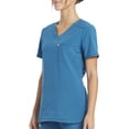 thumbnail image 4 of Scrub Star Women's Henley Top, 4 of 6