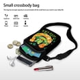 thumbnail image 7 of HELLHERO Clover Luck Crossbody Sling Bag Polyester Adjustable Strap Shoulder Bags for Outdoor Travel, 7 of 7