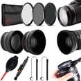 thumbnail image 1 of Kit de filtros UV CPL ND8 de 43 mm para Canon Nikon Sony Pentax + Kit, 1 of 6