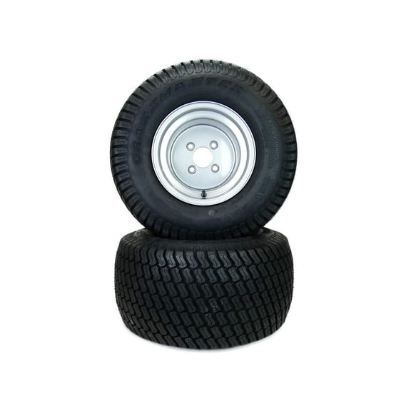 (2) Turf Tire Assemblies 22x11.00-10 Fits Hustler Raptor SDX 54" 60" 607099