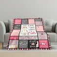 thumbnail image 3 of Cozy Cat Lover Fleece Blanket Featuring Adorable Animal Design For Pet Enthusiasts And Cat Owners Soft Warm Comfortable Ideal For Sofa Bed Travel Camping For Family Friends Shipped From USA, 3 of 9