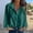 Green, variant on Women's Button Down Shirt Casual Raglan Long Sleeve Business Work Dressy Blouses Tops Loose Fit Lapel Collar Shirts