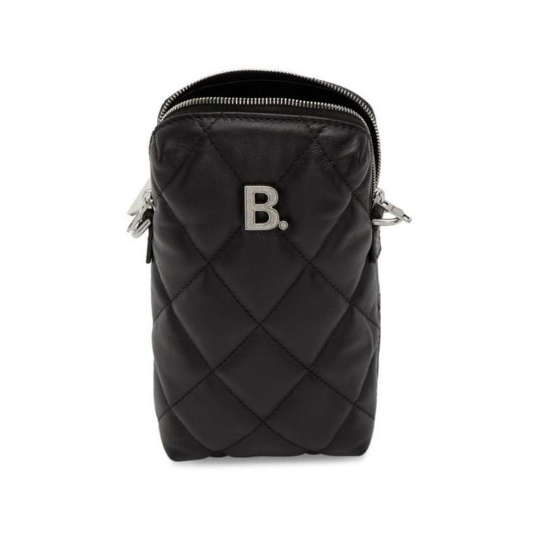 Balenciaga touch quilted leather shoulder 2025 bag