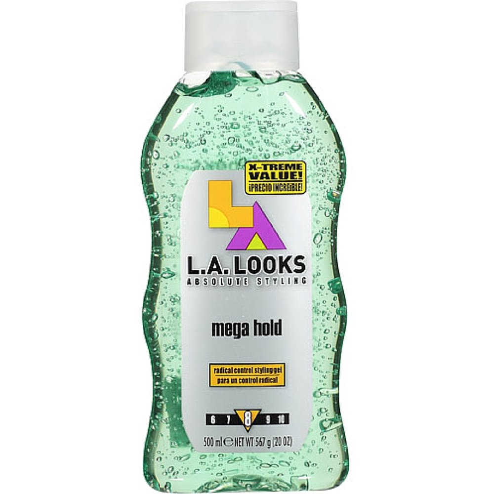 L.A. LOOKS Absolute Styling Radical Control Gel, Mega Hold 20 oz (Pack