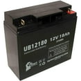 thumbnail image 2 of 4x Pack - Compatible Interstate Batteries ASLA1116 Battery - Replacement UB12180 Universal Sealed Lead Acid Battery (12V, 18Ah, 18000mAh, T4 Terminal, AGM, SLA), 2 of 4