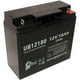 2x Pack - APC SMART-UPS RM SU1400RMXLNET Battery Remplacement - UB12180 Universel Scellé Plomb Acide Battery (12V, 18Ah, 18000mAh, T4 Terminal, AGM, SLA) – image 2 sur 4