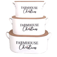 thumbnail image 1 of Metal Farmhouse Christmas With Lid . Bucket, 1 of 1